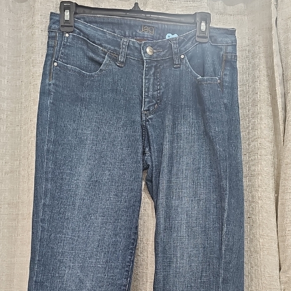 Jag Jeans Women's Straight Leg Blue Denim - Picture 1 of 5
